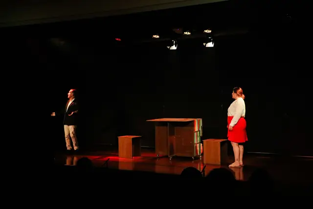Cena do espetáculo Do Ré Mi Fu — registro 11