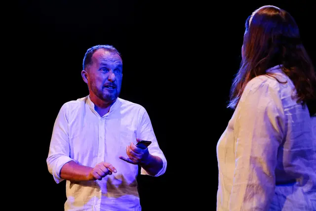Cena do espetáculo Do Ré Mi Fu — registro 76